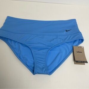 NWT Nike Azure Blue Womens Swim Bottoms Size XL
